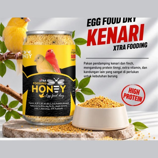 Honey Egg Food Dry